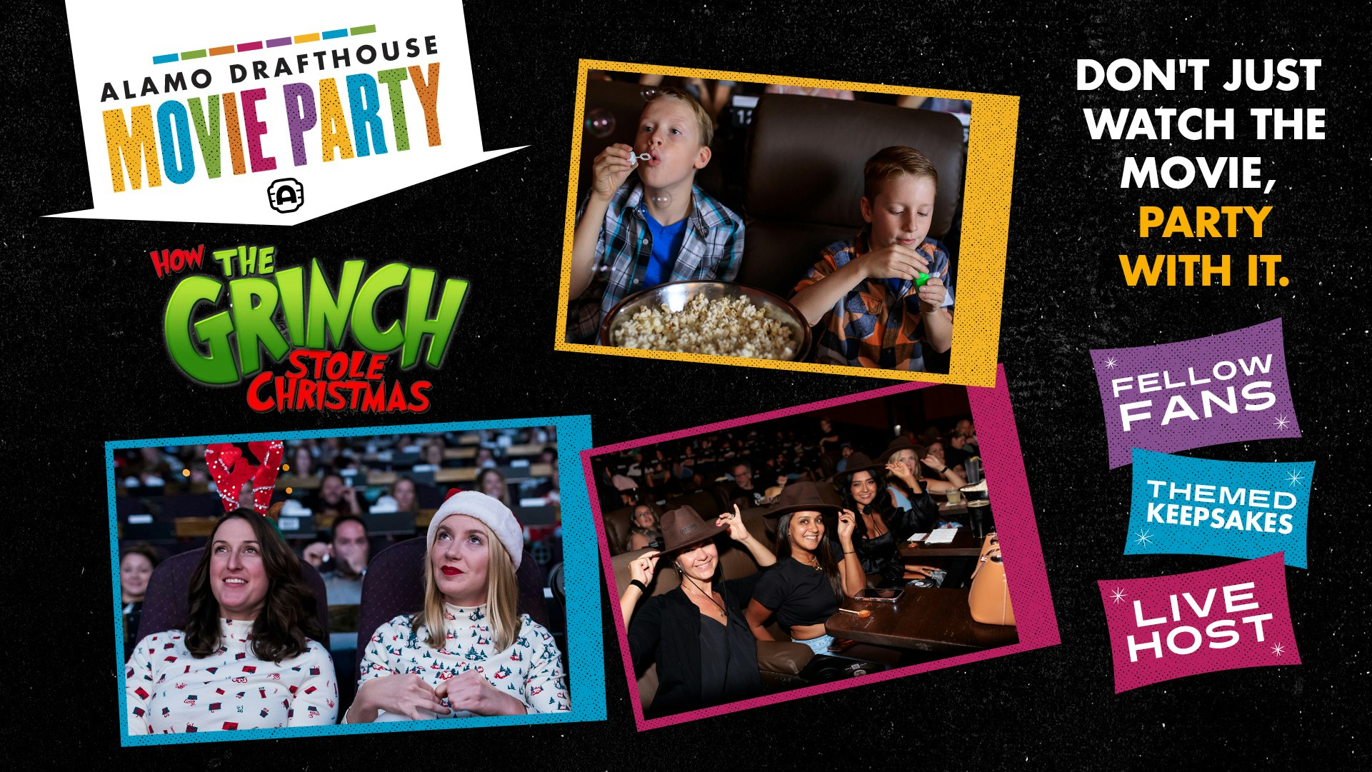 How the Grinch Stole Christmas Movie Party | Alamo Drafthouse Cinema