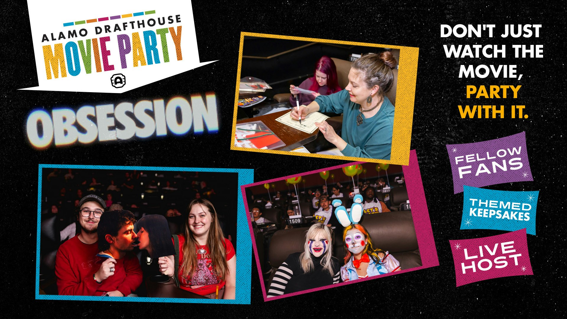 Movie Party Obsession 2026 One Wish Movie Party | Alamo Drafthouse Cinema