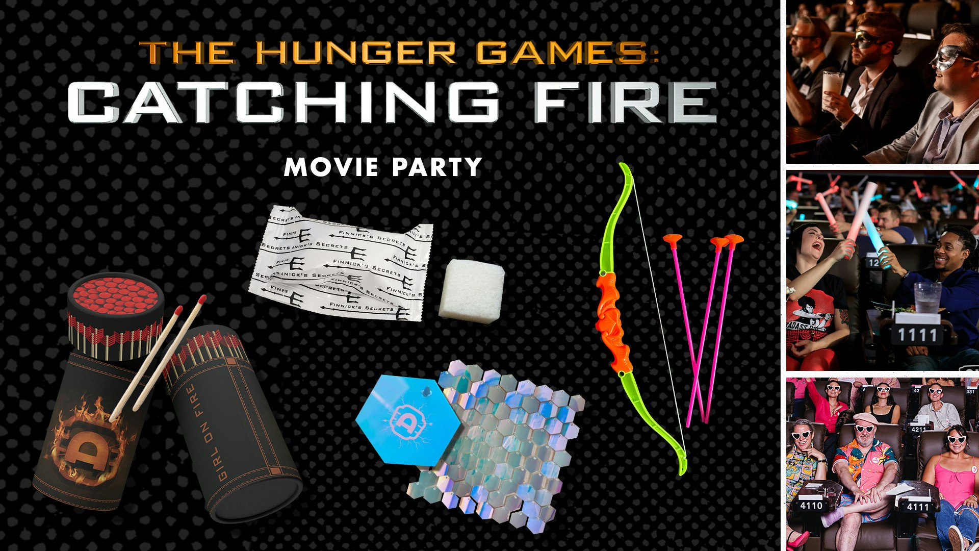 Catching Fire Props The Hunger Games: Catching Fire Movie Party | Alamo Drafthouse Cinema