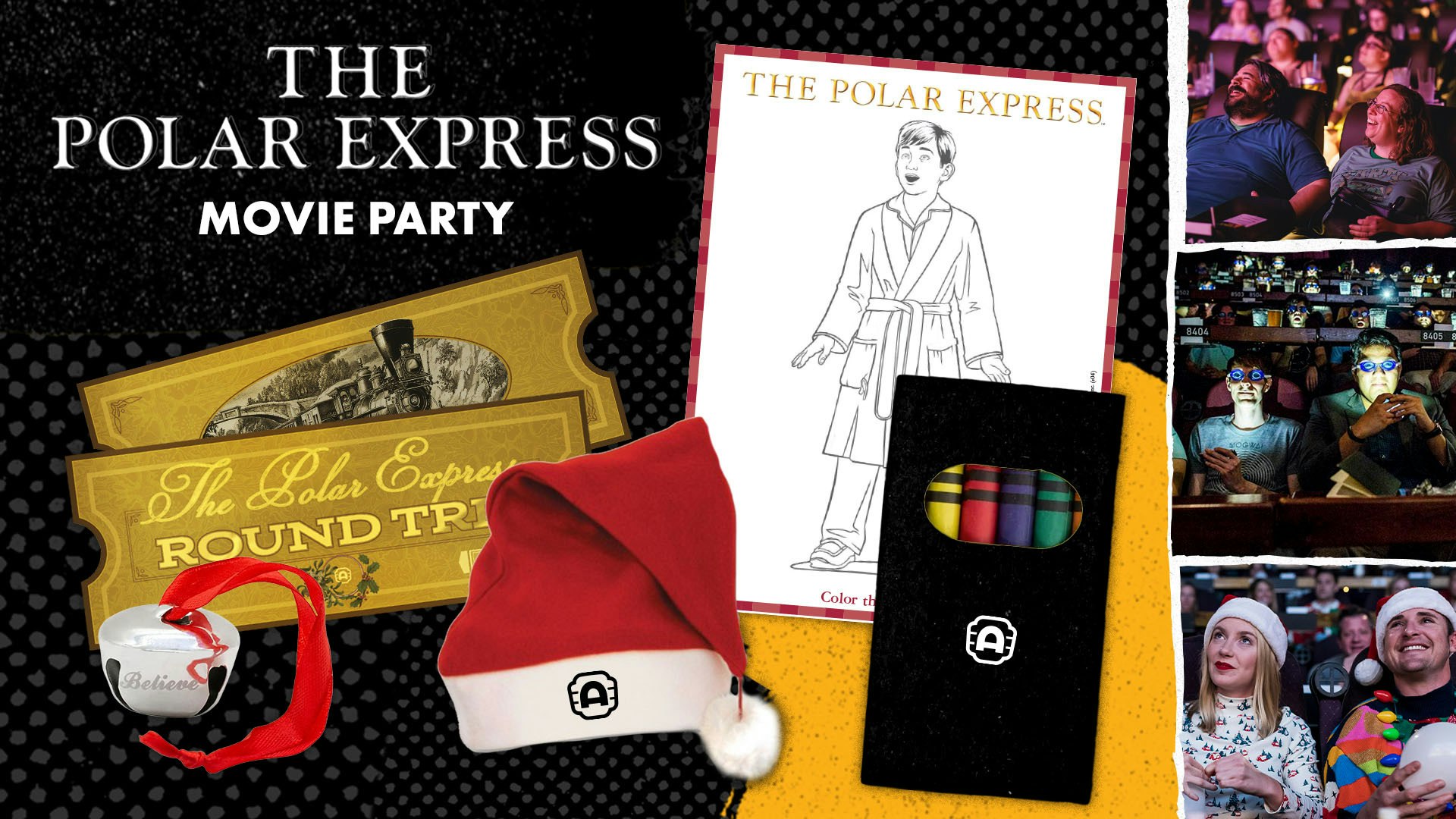 Polar express movie party