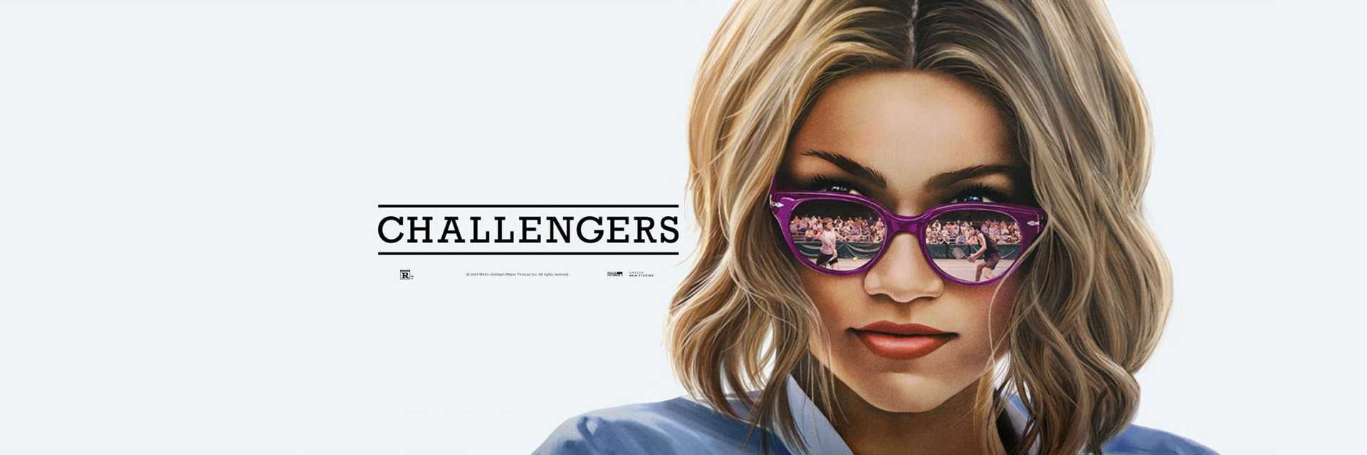 CHALLENGERS movie Zendaya in sunglasses