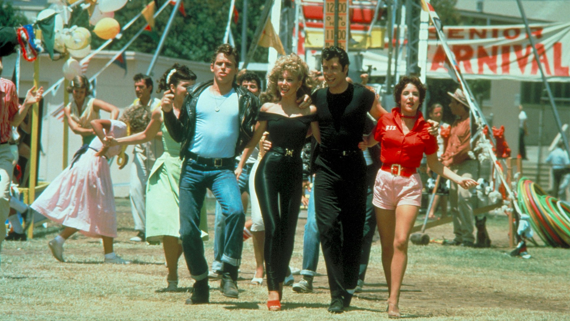grease dress up party This Grease Group Halloween Costume Is Electrifying