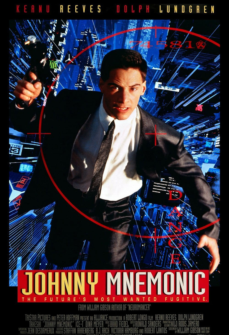 Johnny Mnemonic in Black and White