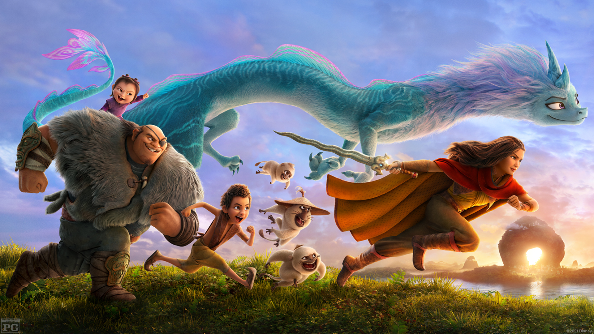 raya the last dragon movie poster