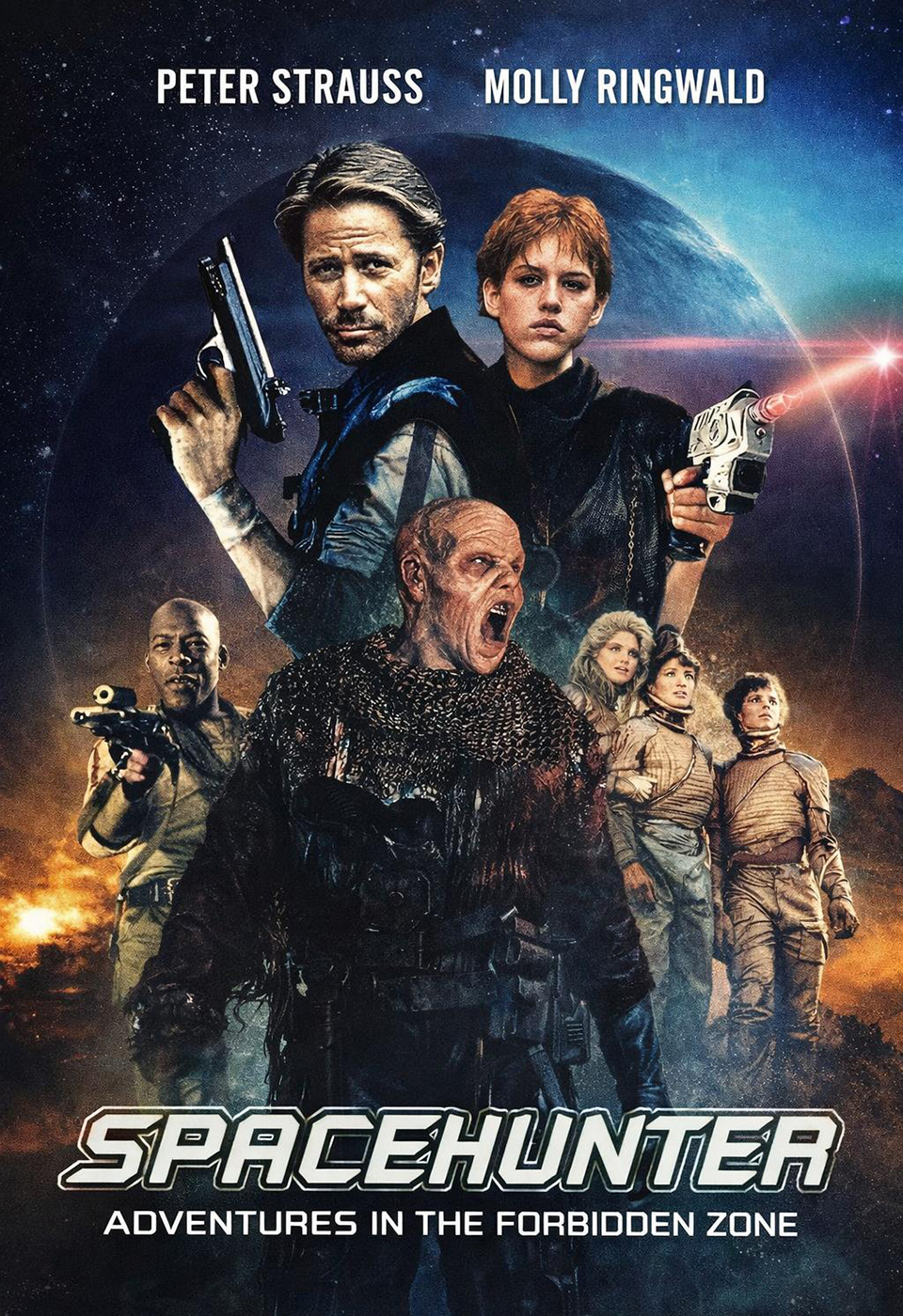 Poster for Spacehunter: Adventures in the Forbidden Zone