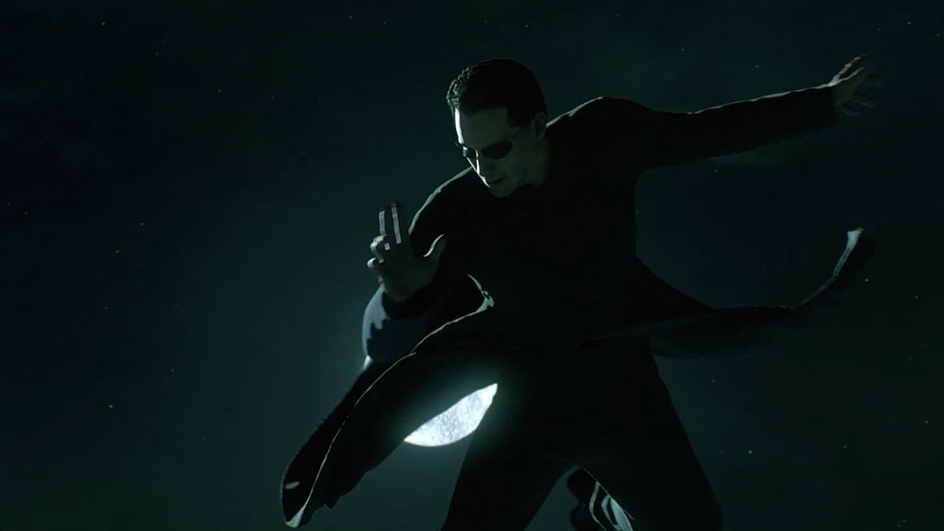 The Matrix Neo Flying