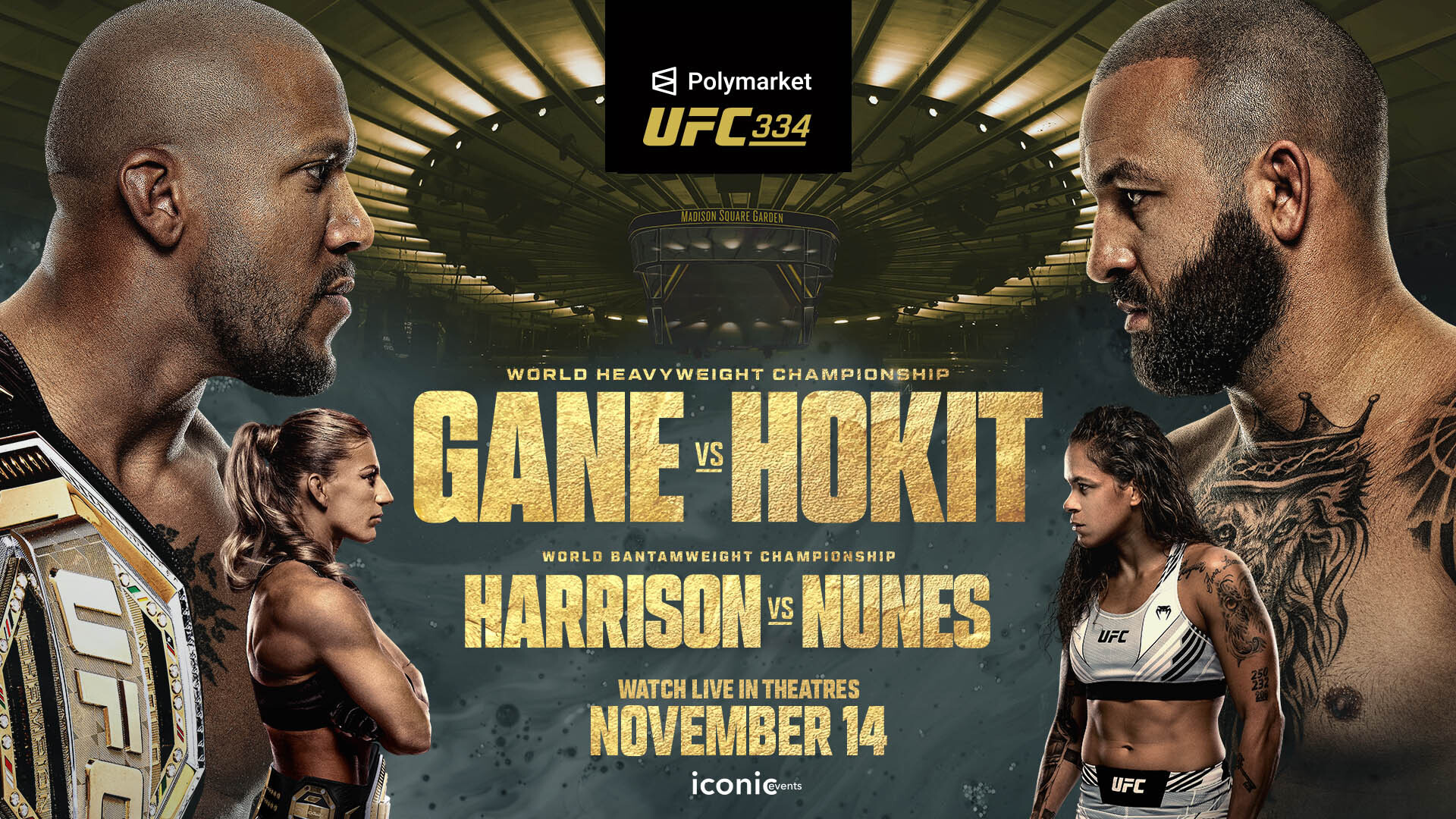 UFC 334: Gane vs. Hokit | Alamo Drafthouse Cinema